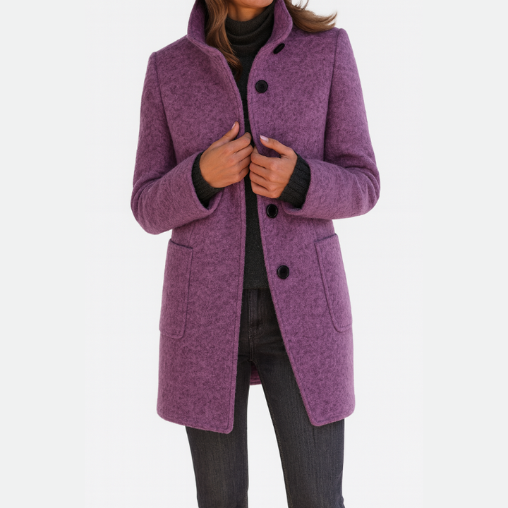 Susanne – Women's Coat with High Collar
