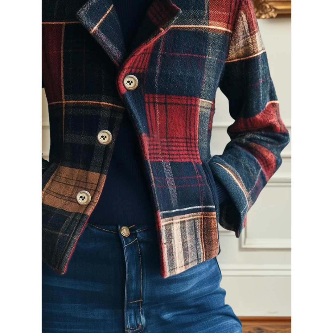 Jody – Classic Plaid Jacket
