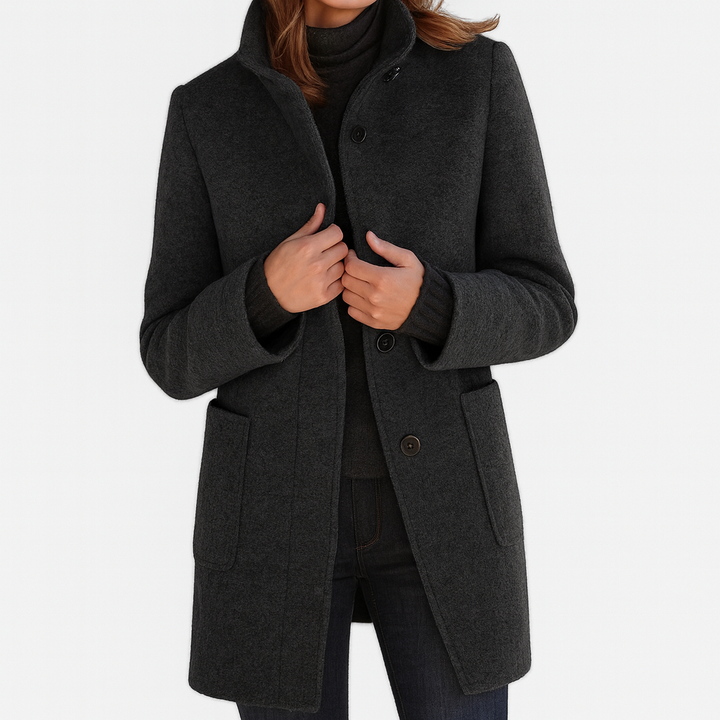 Susanne – Women's Coat with High Collar