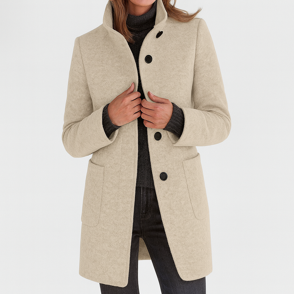 Susanne – Women's Coat with High Collar