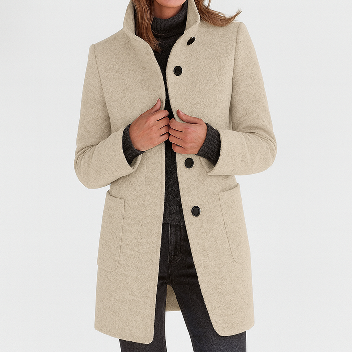 Susanne – Women's Coat with High Collar