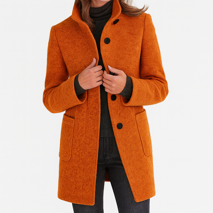 Susanne – Women's Coat with High Collar