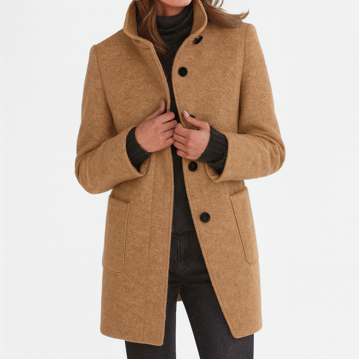 Susanne – Women's Coat with High Collar