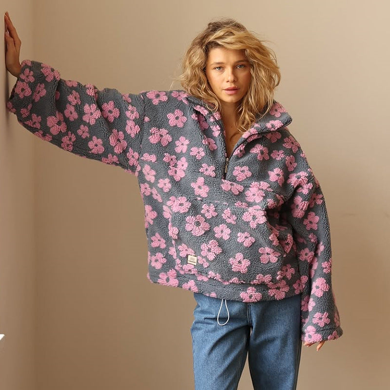 Suzan – Jumper with Floral Print