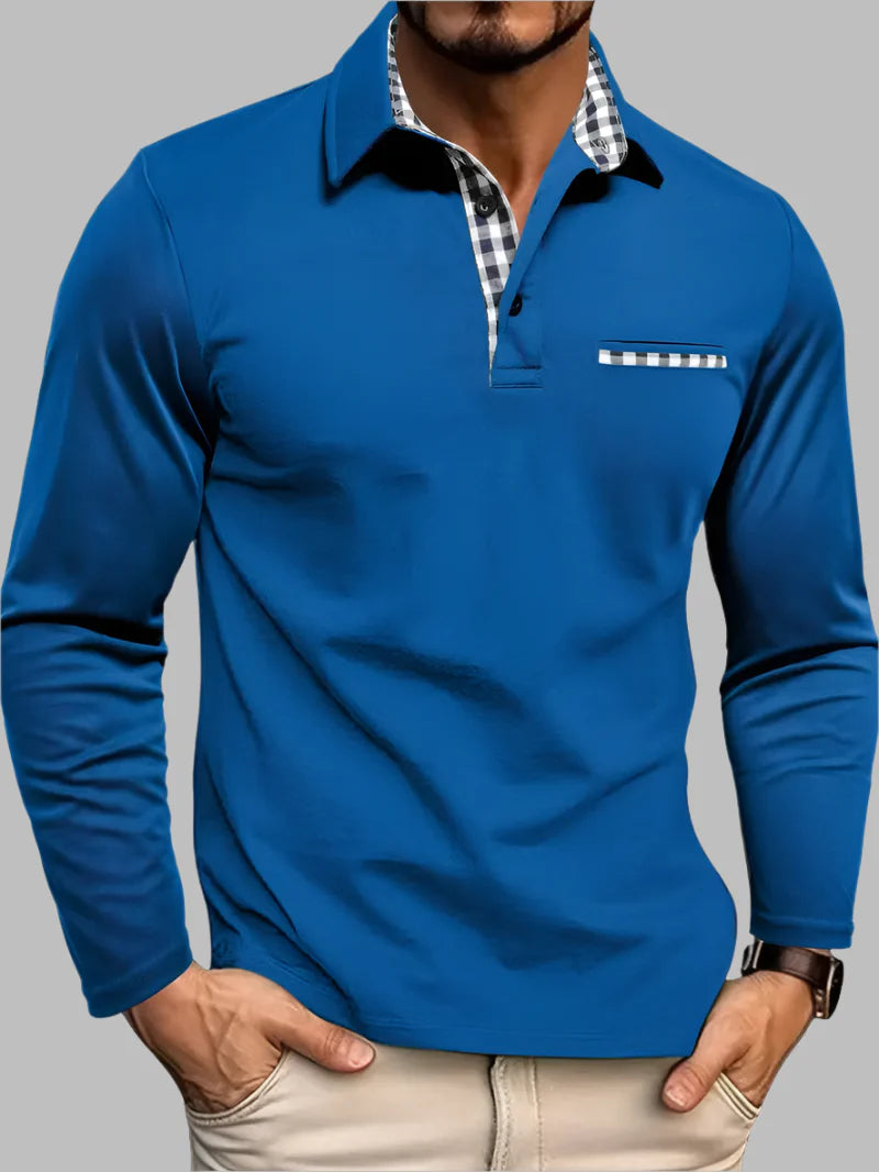 Manny – Classic Long-Sleeve Summer Polo